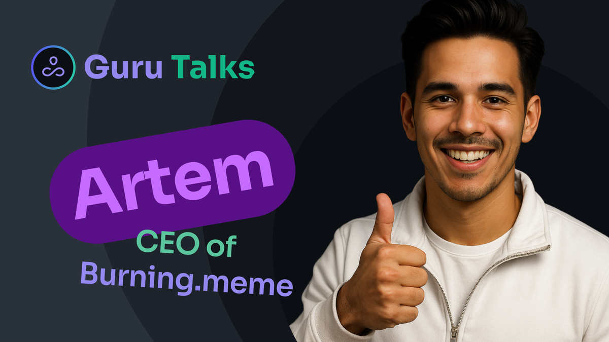 Guru Talks: Burning.Meme CEO on the Future of Memecoins and Community-Driven Launchpads